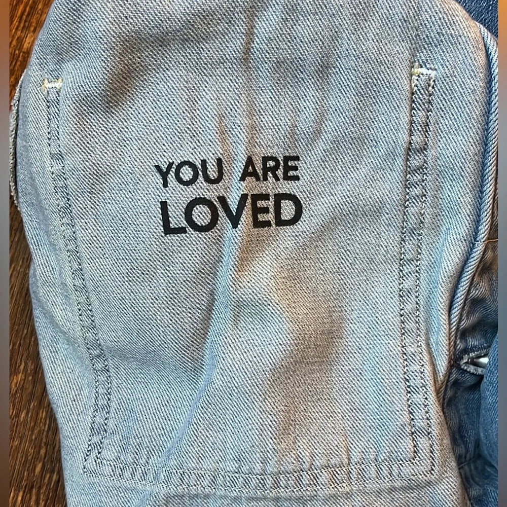 AMO Denim Skip Romper short sleeve light wash XL NWT casual carefree - Picture 8 of 16